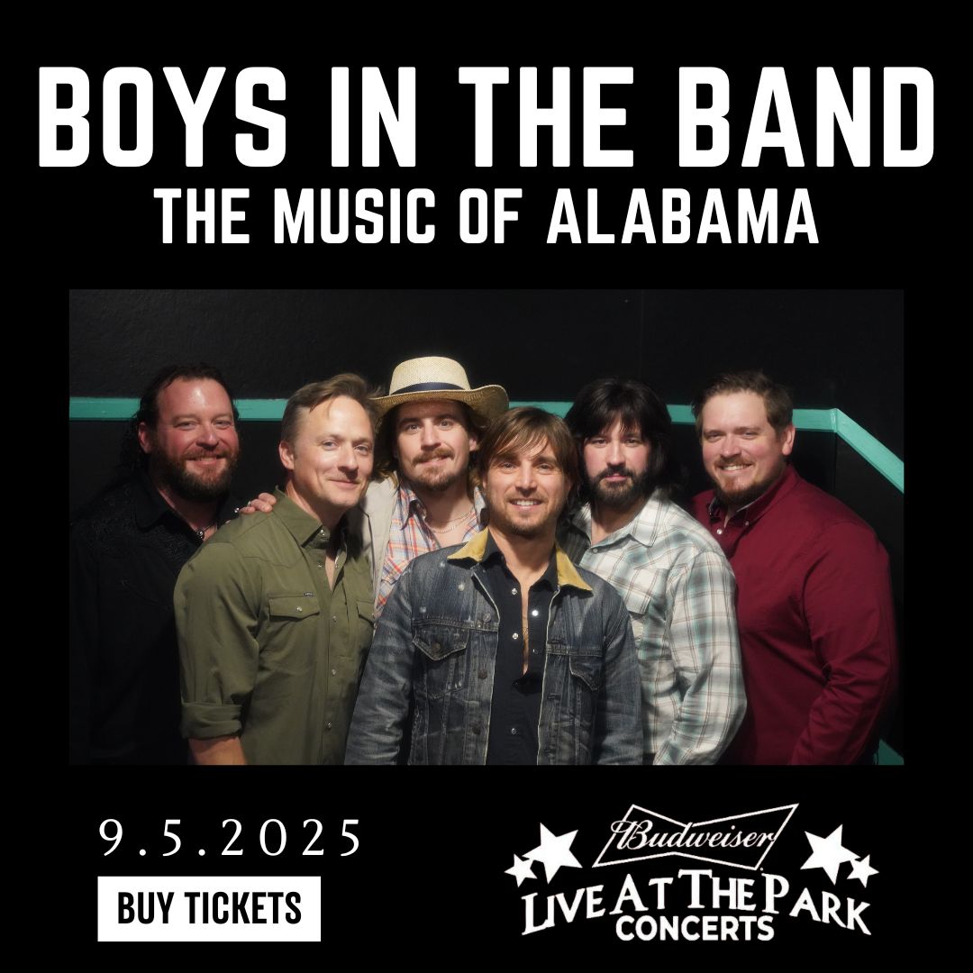 Boys in the Band: The Music of Alabama to close out Live at the Park Concert Series